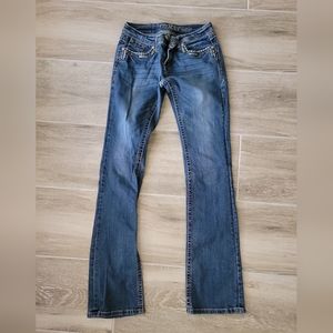 Grace in LA boot cut jeans, size 27.